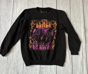 The Black Crowes black crew neck size medium pullover sweatshirt thumbnail 1