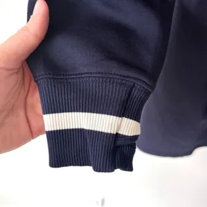 Offline by Aerie ChillUp Mini Dress Crepe Navy Blue White Ribbed Stripes Active thumbnail 5