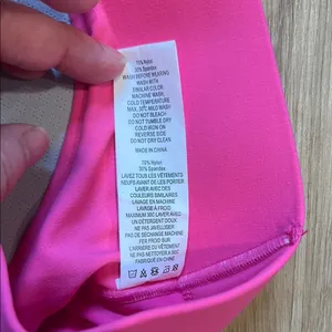 NWOT- ZYIA Hot Pink Sports Bra Size Large thumbnail 3