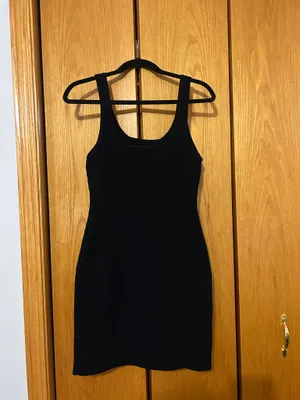 Aritzia Babaton Black Mini Dress thumbnail 2