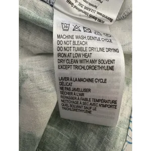FARM Rio Soft Garden Linen-Blend Mini Dress Size Small Green Blue NWT thumbnail 8