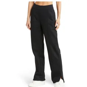 Alo Yoga High-Waist Free Time Straight Leg Sweatpants Wide Leg Women XS Heavy thumbnail 4