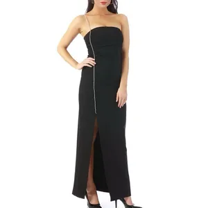 La Monir INSTANTFIGURE LONG DRESS RHINESTONE STRAP‎ Size XL thumbnail 5