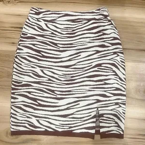 Et Clet Hibernating Zebra Skirt Women’s Small thumbnail 4