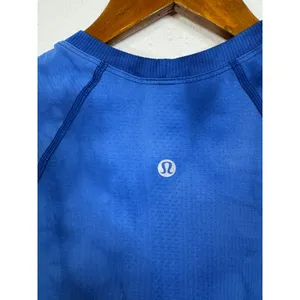 Lululemon Swiftly Tech Short Sleeve 2.0 Blue Tie Dye Cloud Wash Shirt Size 4 thumbnail 3