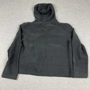 Galinda Wang Jacket Womens‎ 6 Black 100% Silk Hooded Full Zip Lightweight Lined thumbnail 9
