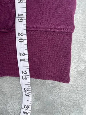 Quince Plum Heavyweight Hoodie Sweatshirt loungewear Fleece organic cotton M thumbnail 5