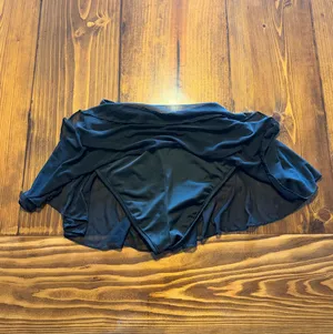Sheer Mesh Black Skort thumbnail 3