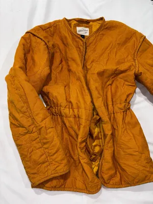 Universal Thread Quilted Corduroy Jacket Size S Mustard Yellow thumbnail 1