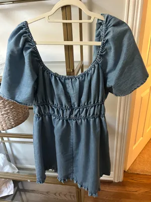 Boutique Denim dress thumbnail 3
