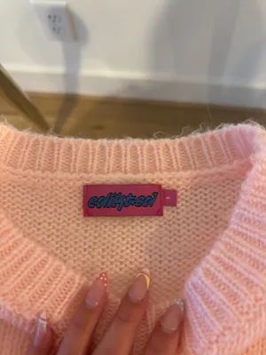 Edikted Pink Sweater thumbnail 3