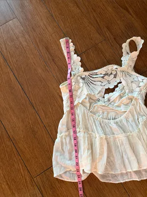 Free People Petal Party Shapeless Cami- size XL thumbnail 7