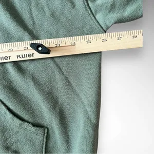AERIE Women's Green Cropped Hooded Sweatshirt Medium‎ | GUC thumbnail 10
