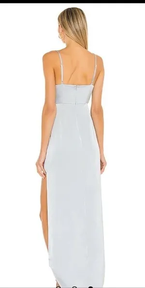 NBD Shelly Gown in Baby Blue size S thumbnail 3