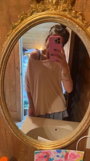 Orange Free People T-Shirt thumbnail 2