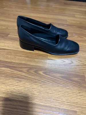 Easy Spirit Black Leather Slip On Loafers Size 8 1/2 thumbnail 2