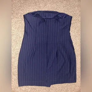 Wild Fable Striped Strapless Bodycon Suit Dress Size Large thumbnail 5