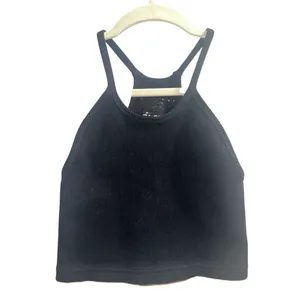 ✨Free People Movement Happiness Runs Crop Black Sz M/L Tank✨ thumbnail 5