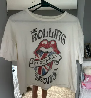 The Rolling Stones Cropped T-shirt thumbnail 2