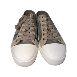 Splendid Adel Womens 8.5M Camo Mule Sneakers Slip On Lace Up Olive SD0ADE71 thumbnail 3