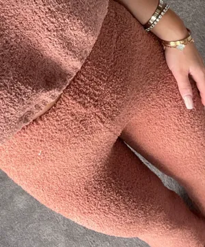 Missguided Fuzzy Lounge Set thumbnail 4