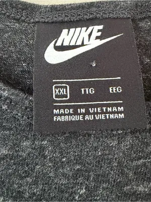 Nike Charcoal Wide-Leg Knit Tank Jumpsuit with Drawstring XXL NWT thumbnail 6