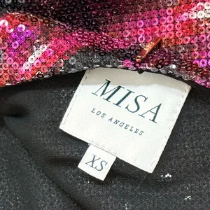 Misa Los Angeles Nova Dress Purple Womens XS‎ Gala Formal Cocktail Party thumbnail 6