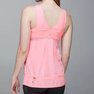 Lululemon Hustle & Bustle Tank Heathered Bleached Coral / Bleached Coral size 8 thumbnail 2