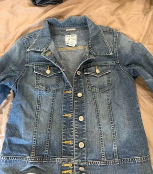 Old Navy Medium Wash Jean Jacket thumbnail 1
