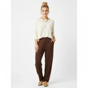 Antonio Melani Wool Blend Ivory Half Sleeve Light Weight Oversize Fit Sweater S thumbnail 7