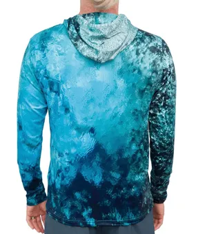 Hooded sun shirt Blue Size M thumbnail 2