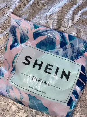 SheIn Teal Bikini thumbnail 3