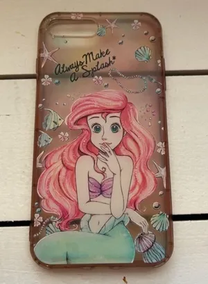 Mobile Case Cover Mermaid Ariel Clear for IPhone 7 Plus thumbnail 1