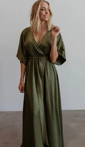 Baltic Born Silk Printed Maxi Dress thumbnail 1
