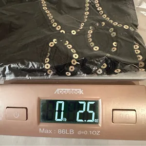 Black Sheer Mesh Embellished‎ Tank Top Boho Festival Goth Y2K Spaghetti Strap thumbnail 6