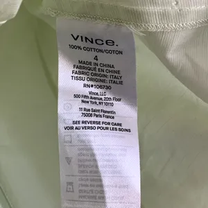 NEW Vince Draped Square Neck Top in Honeydew‎ thumbnail 7