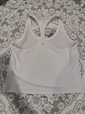 Racerback Crop Tank Top thumbnail 2