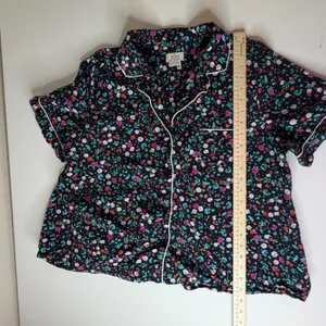 Kate Spade Floral Pajama Set Size XL Multicolor‎ Lounge Comfy Preppy Colorful thumbnail 9