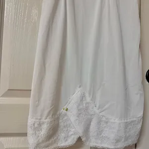 Vintage White Lace Trim dress thumbnail 2