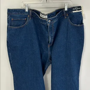 Abercrombie & Fitch Curve Love The 90’s High Rise Relaxed Jeans thumbnail 6