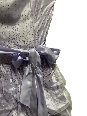 Gunne Sax Jessica McClintock Vintage Strapless Dress Purple Size 3 Homecoming thumbnail 9