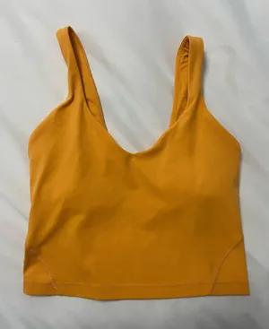 Orange Lululemon Align Tank thumbnail 1