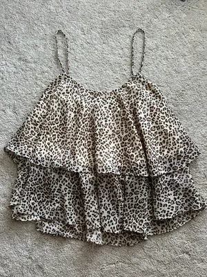 She & Sky Cheetah Tank Top thumbnail 1