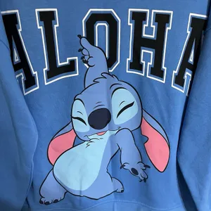 Disney Lilo & Stitch Dancing Stitch‎ Crew Neck Sweatshirt Size Medium Blue thumbnail 3