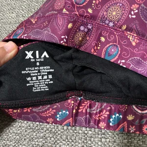 XIA Women’s Paisley Print Satin Sports Bra - Multicolor thumbnail 5