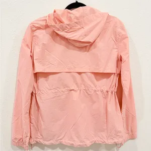 Avalanche Pink Lightweight Hooded Windbreaker Jacket • Zip Pockets • Size S thumbnail 3