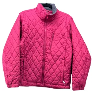 Columbia Quilted‎ Puffer Jacket Fuchsia Pink Medium thumbnail 1
