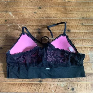 Victoria’s Secret black Lacy XS no wire bralette thumbnail 2