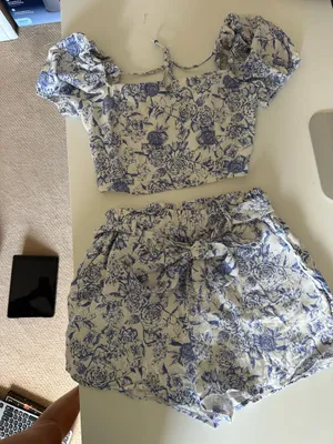 Altar'd State Floral Two-Piece Set thumbnail 2