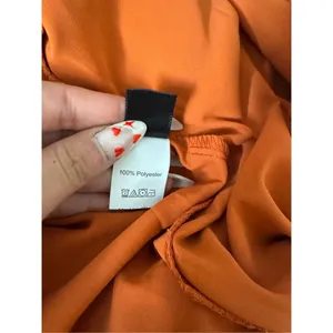 SHEIN Curve Rust Orange Off the Shoulder Maxi Dress Womens Plus Size 0XL Smocked thumbnail 7
